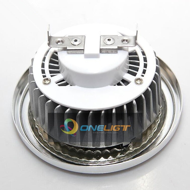 Super Bright AR111 15W COB LED Downlight AR111 QR111 G53 GU10 LED Bulb light Dimmable AC110V/220V/DC12V