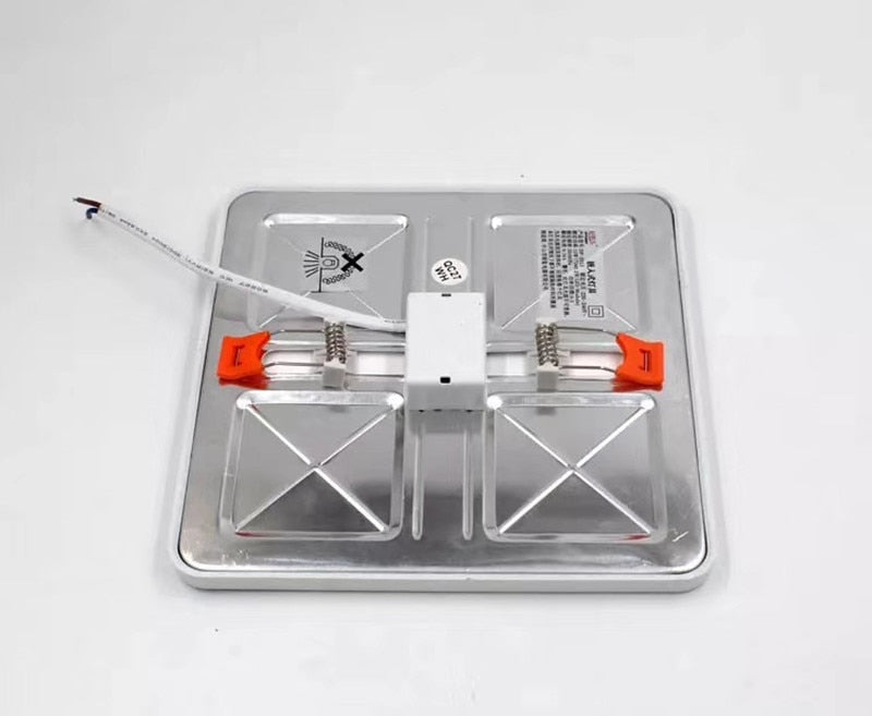 Ultra Thin Square LED Panel Light 6W 8W 15W 20W Aluminum Round Ceiling Recessed Downlight Open Hole Adjustable AC220V-240V