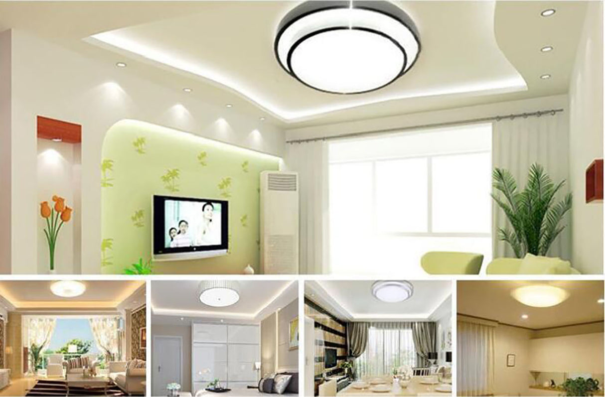 LED PANEL Circle Ring Light SMD2835 12W 18W 24W 36W LED Round Ceiling decoration Ceiling Lamp AC 220V 230V 240V downlight