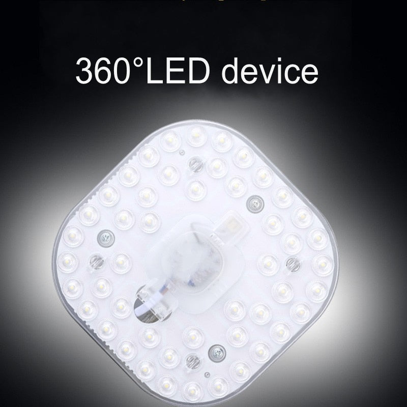 2021 LED Panel Circle Ring Light SMD2835 12W 18W 24W 36W LED Round /Square Ceiling decoration Ceiling Lamp AC 220V downlight