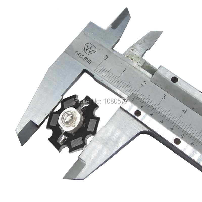 3W UV High Power LED Chip SMD Light Beads Ultra Violet 365nm 385nm 395nm 400nm 405nm 420nm For SpotLight Downlight Lamp Bulb