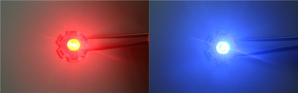 Real Full Watt 1W 3W High Power LED lamp Bulb Diodes SMD 110-120LM LEDs Chip For 10 -1000 pcs 3W - 18W Spot light Downlight