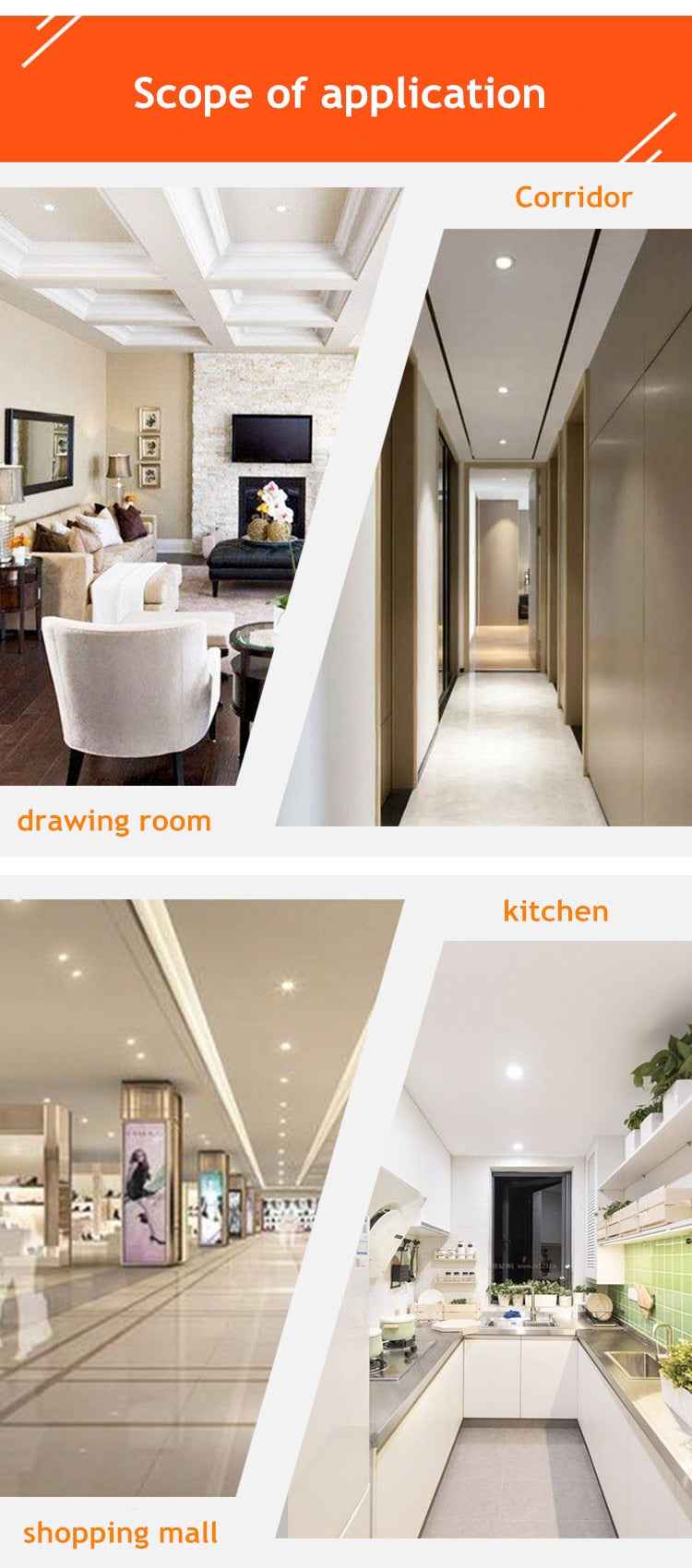 Ultra Thin Round/Square LED Panel Light 10W 18W 24W 36W Aluminum Ceiling Recessed Downlight AC 85-265V open hole adjustable