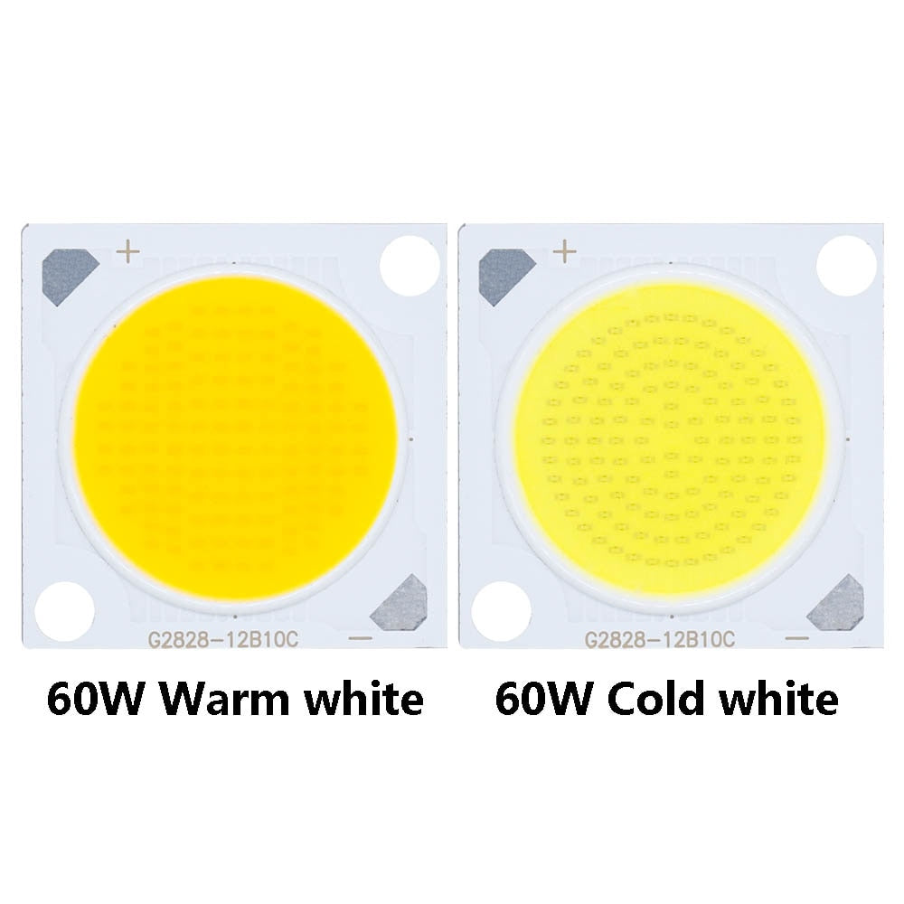 LED Chip 60W 30-32V Super Power LED COB Light Bulb 28MM 1500mA For LED Light Lamp Spotlight Downlight Cold White Warmwhite