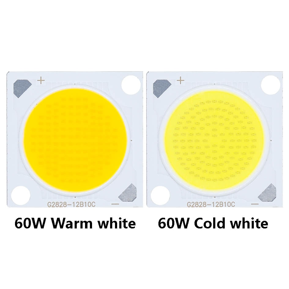 LED Chip 60W 30-32V Super Power LED COB Light Bulb 28MM 1500mA For LED Light Lamp Spotlight Downlight Cold White Warmwhite