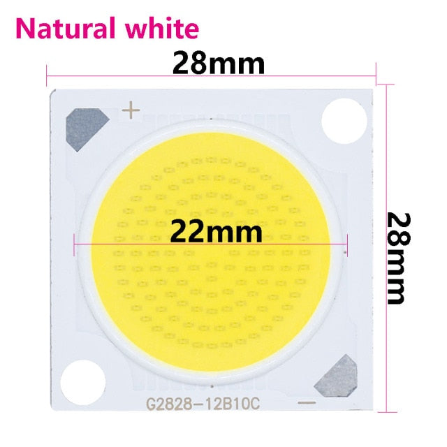 LED Chip 60W 30-32V Super Power LED COB Light Bulb 28MM 1500mA For LED Light Lamp Spotlight Downlight Cold White Warmwhite