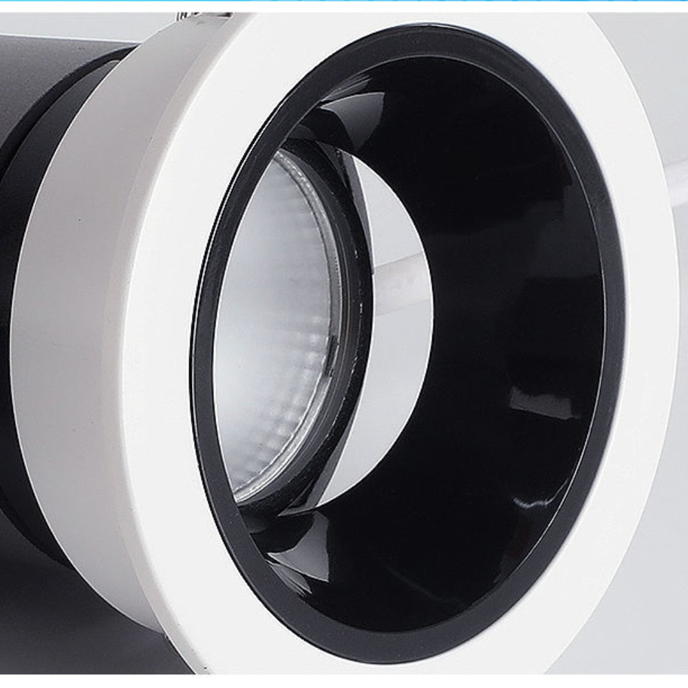 Embedded LED Ceiling Spotlight 5W/7W/12W/20W Bedroom Indoor Lighting Home Lighting Dimmable LED Downlight Anti-glare Spotlight