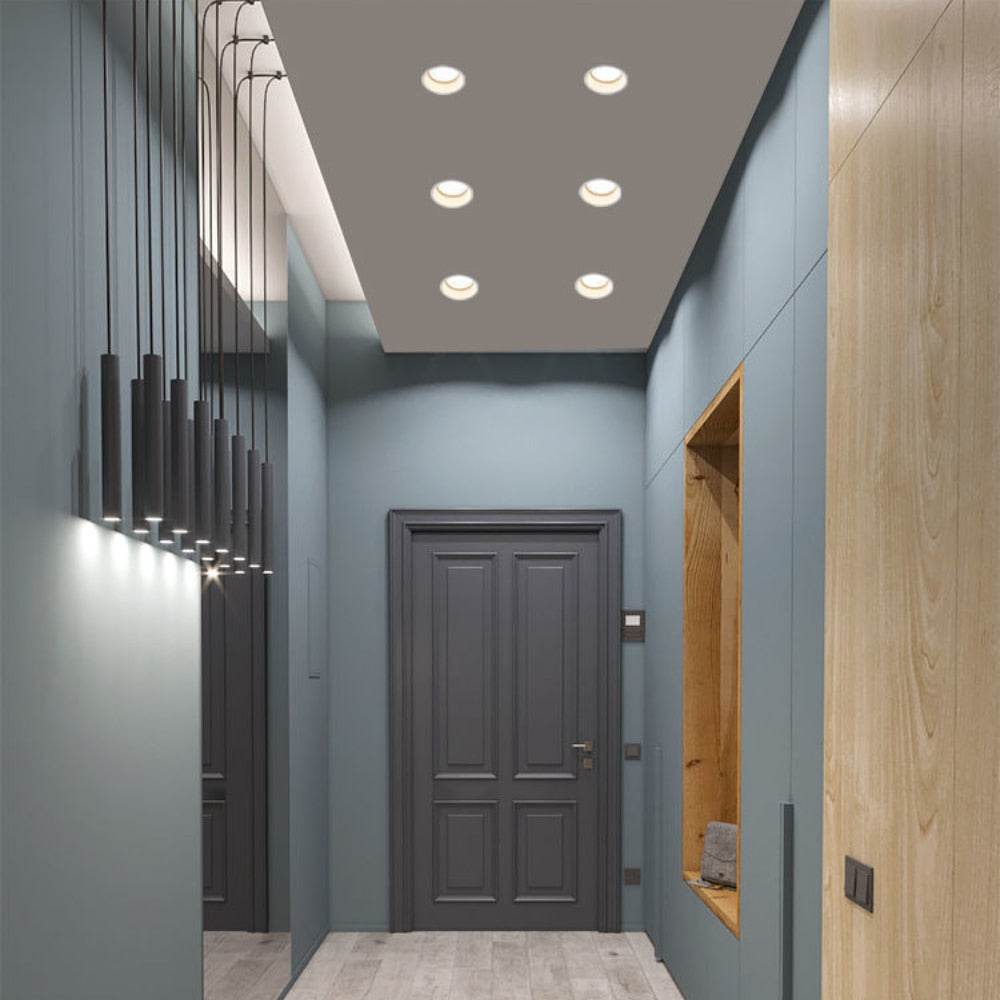 Embedded LED Ceiling Spotlight 5W/7W/12W/20W Bedroom Indoor Lighting Home Lighting Dimmable LED Downlight Anti-glare Spotlight