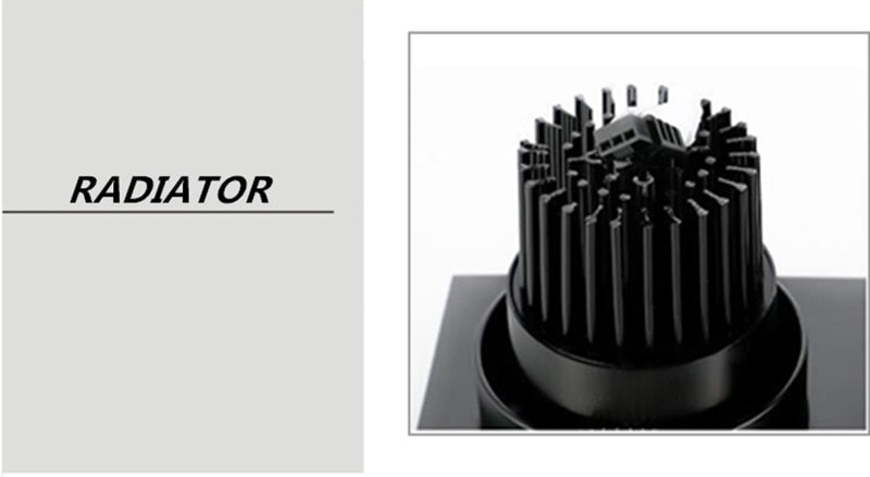 Square Dimmable Ceiling Recessed LED Downlights Ceiling Lamp 14W/20W 24W 30W AC85-260V COB Spot Lights Indoor Lighting