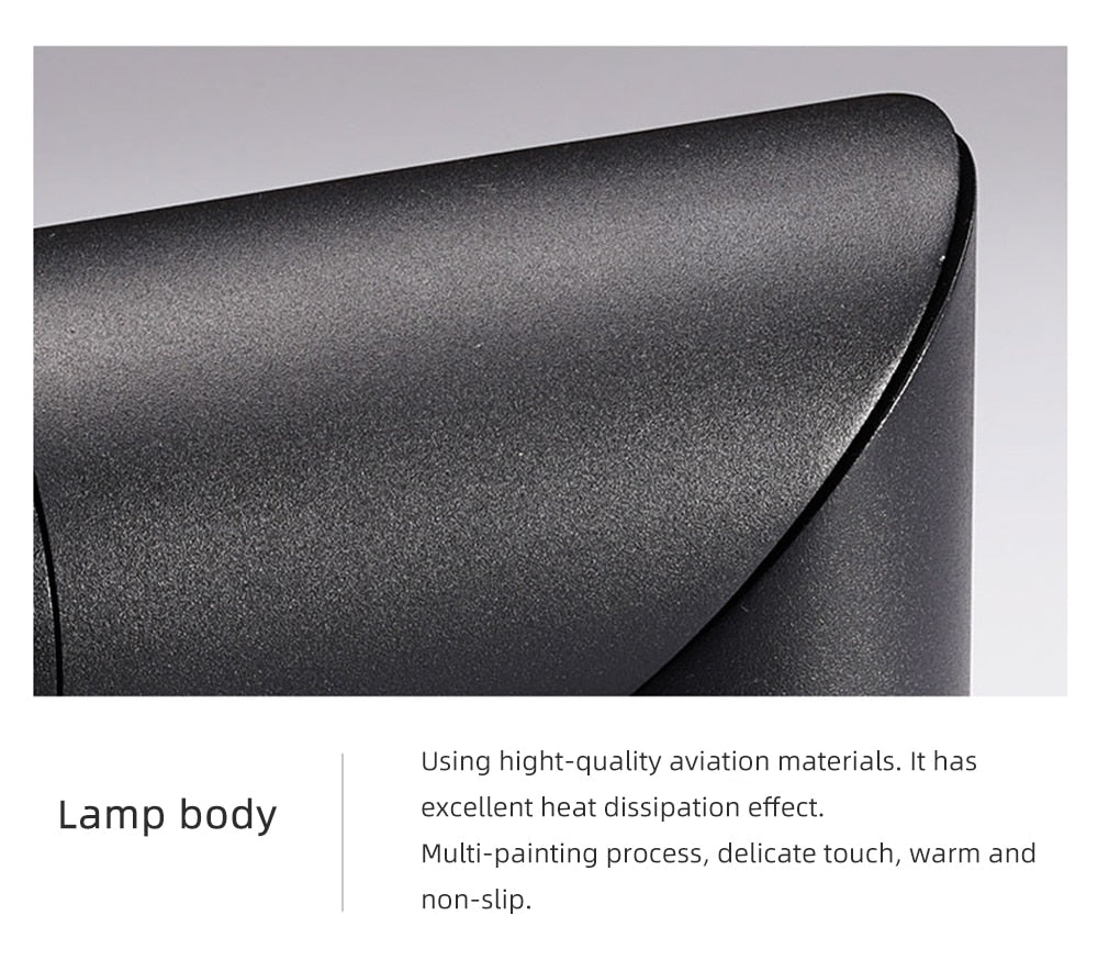 Dimmable Rotating 7W 9W 12W 15W COB LED Ceiling Downlights Spotlights AC110-220V LED Wall Lamp Warm Cold White Indoor Lighting