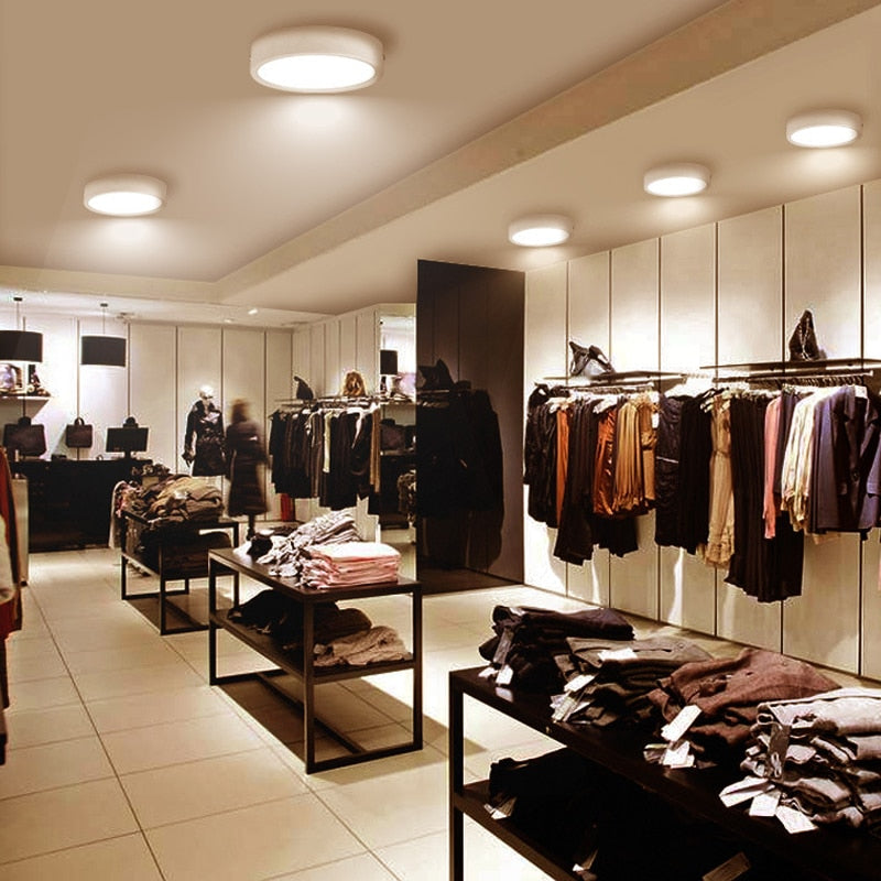 Downlights Ceiling Led AC185-265V 15W 9W 7W Ultra-thin 3CM Spot Light Ceiling Dimmable Lamp Fixture For Porch Kitchen Corridor