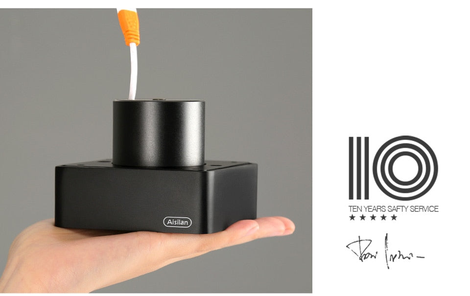 Aisilan LED ultra-thin surface mounted downlight without main light ceiling spot light Square Recessed Lamp living room bedroom