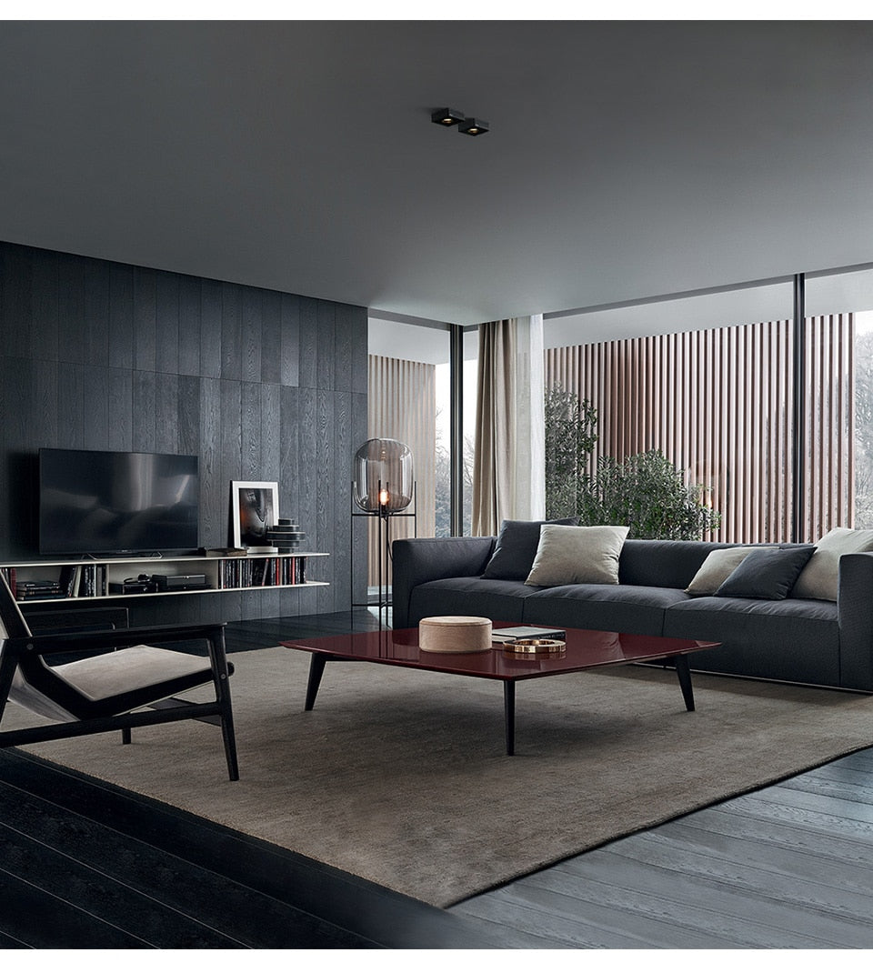 Aisilan LED ultra-thin surface mounted downlight without main light ceiling spot light Square Recessed Lamp living room bedroom