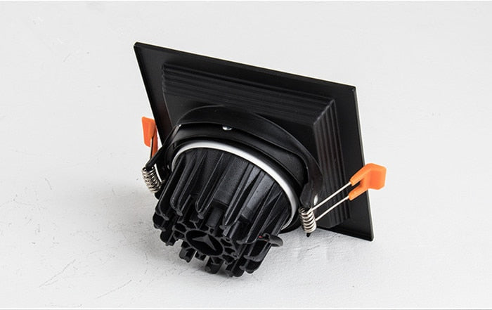 Dimmable High Quality Square 10W 15w 20W COB Ceiling Lamp Recessed LED DownLight LED Spotlight Indoor Lighting