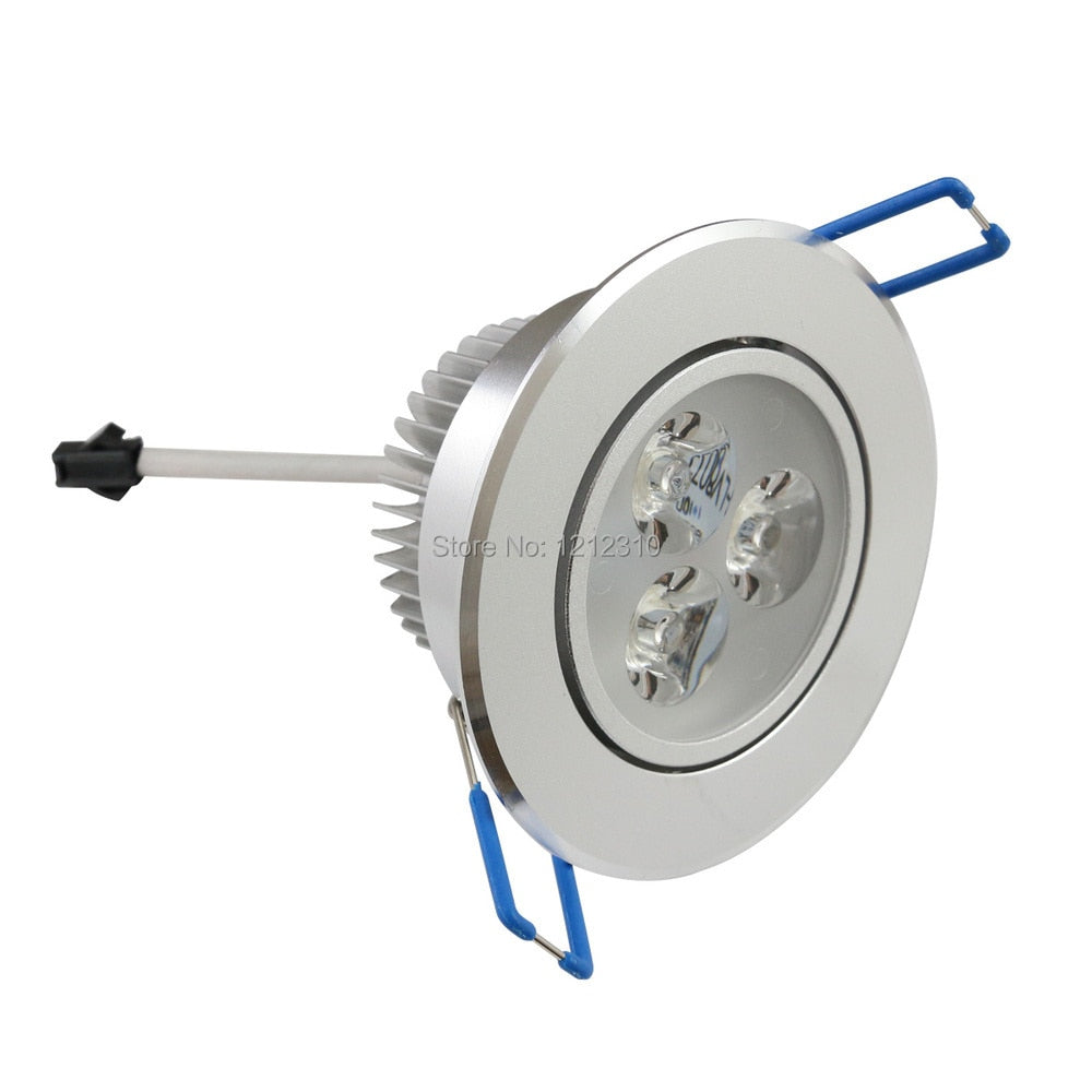 Dimmable Ceiling 9W downlight Epistar LED ceiling lamp Recessed Spot light 110V 220V for home illumination 5pcs/lot