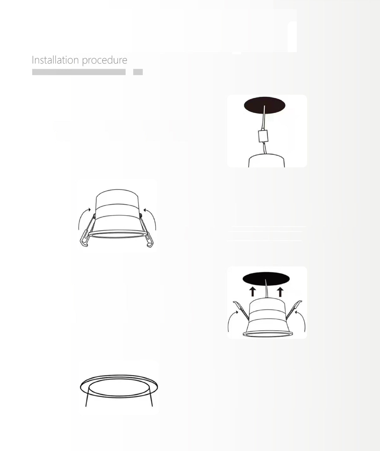 Led Surface Mounted Ceiling Downlight 10 pcs LED Recessed Downlight 220V 30w 10w 18w LED Spot Light Bedroom Living Room Kitchen