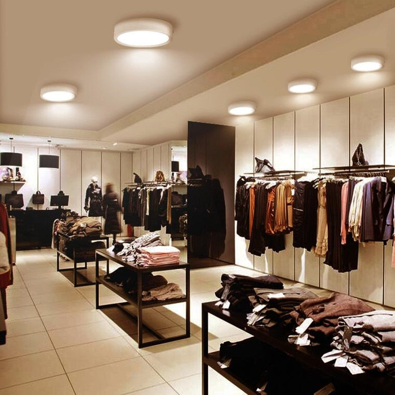 Dimmable LED COB Surface Mounted Downlight 10W 15W 25W AC85-265V Ceiling Spot Light Home Decor