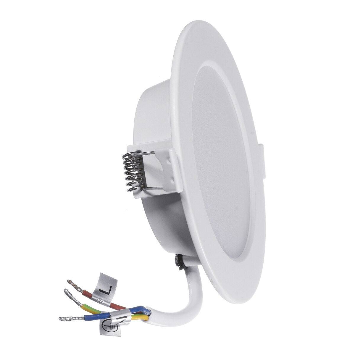 KingSo 6PCS LED Downlights 7W 600LM 230V 100mm 3000K IP44 Recessed Ceiling lights for Living Room Bedroom Kitchen