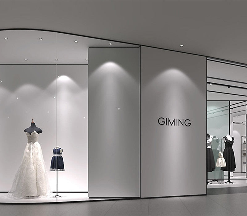 Dimmable Anti-Glare Downlight Embedded 7W 9W 12W 15W 18W Adjustable Angle Home Living Room Background Wall LED Spotlight