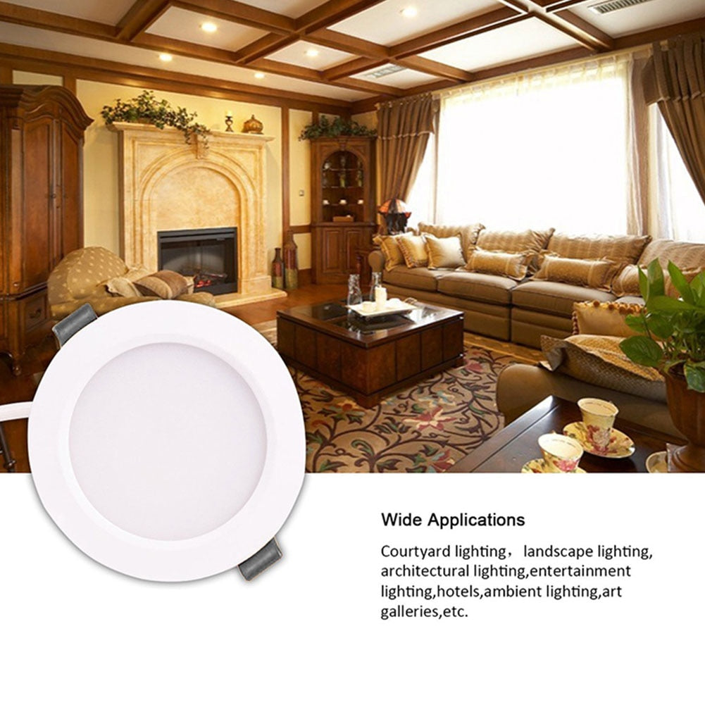 WIFI Color Change RGB Hotel Ceiling Living Room 4 Inch LED Bulb Embedded APP Control Indoor Timing Smart Downlight Super Market