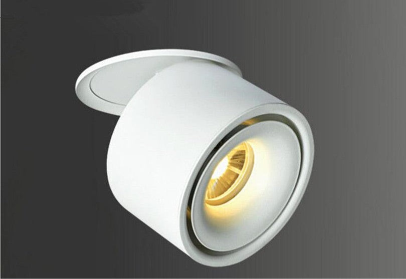 4X High Power Adjustable Surface Mounted LED Downlight Warm Cool White 15W 20W COB LED Down Light Indoor Lighting Free Shipping