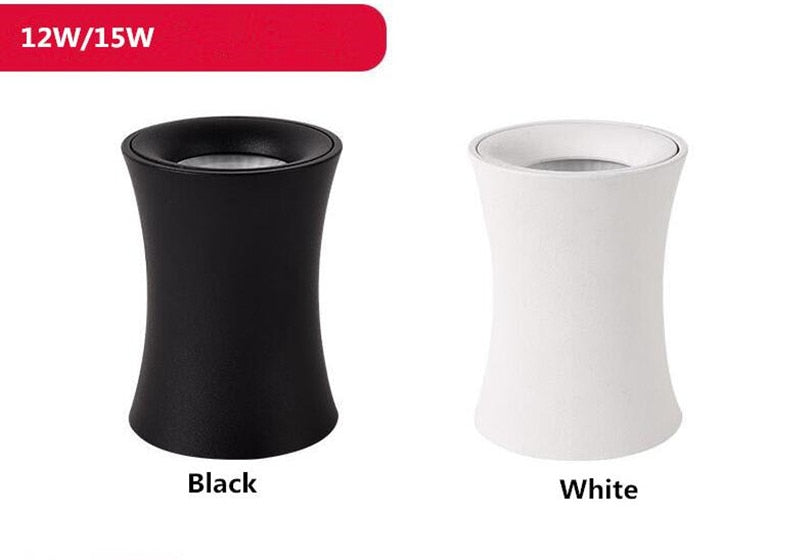 LED Recessed Ceiling Lamps LED Downlight 7W 10W 12W 15W Surface Mounted LED Down Light AC110V 220V