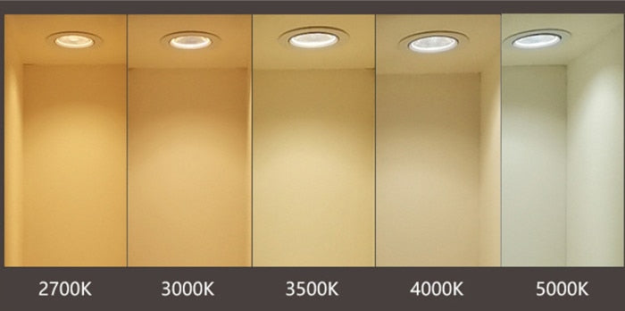 Dimmable Honeycomb Anti-glare COB Ceiling Recessed Led Downlight 7w 12w warm white LED Wall Wash Light Hotel Villa Lighting