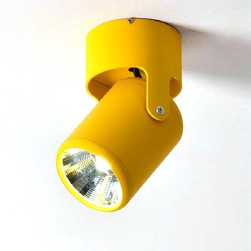 Multicolor Surface Mounted LED Downlight dimmable COB 10W 15W Household & Commercial COB Downlight