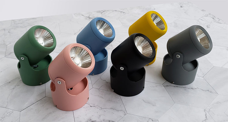 Multicolor Surface Mounted LED Downlight dimmable COB 10W 15W Household & Commercial COB Downlight