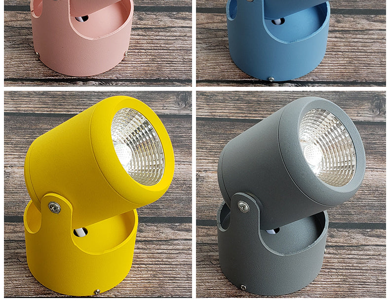 Multicolor Surface Mounted LED Downlight dimmable COB 10W 15W Household & Commercial COB Downlight