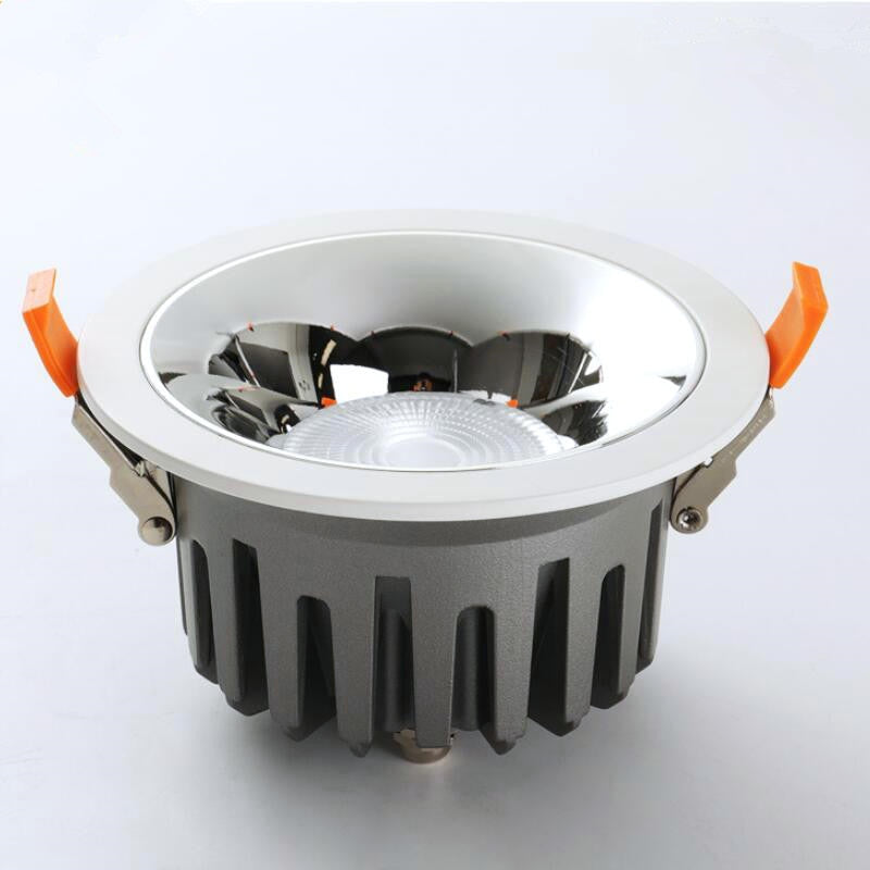 LED ceiling LED spot light lamp dimmable 110V ,240V,30W LED downlight white black Including drive