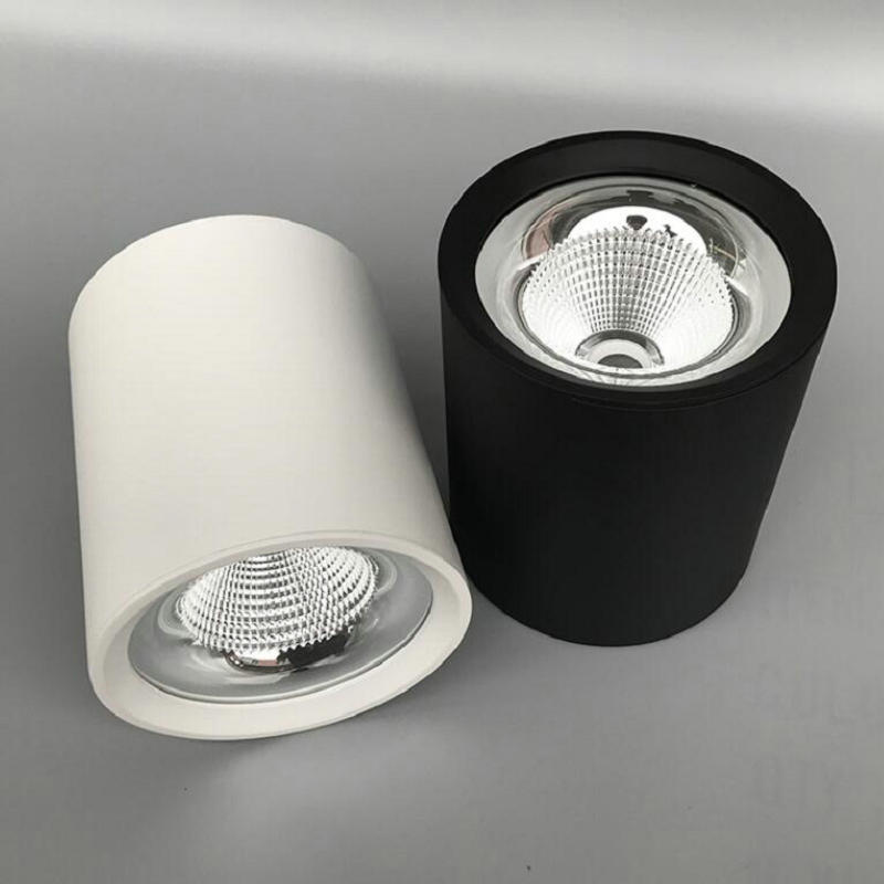 LED Downlight Ceiling Spotlights 12W 15W 20W Living Lamp Nordic Lighting For Kitchen Aisle Spot light Surface mounted AC90-260v