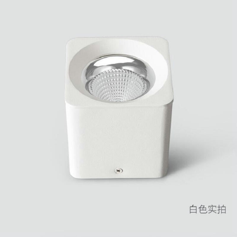 Surface Mounted dimmable 15W COB LED Downlight AC85V-265V lamp COB dimmable LED downlights Ceiling Spot light 6PCS/LOT