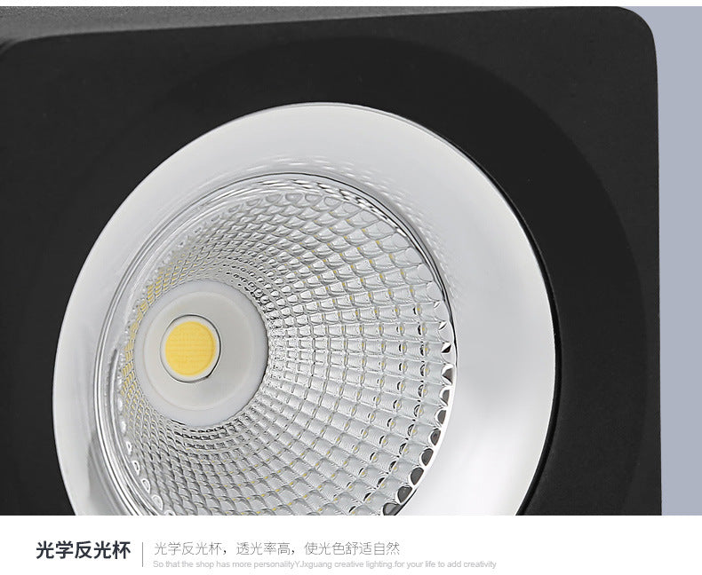 Surface Mounted dimmable 15W COB LED Downlight AC85V-265V lamp COB dimmable LED downlights Ceiling Spot light 6PCS/LOT