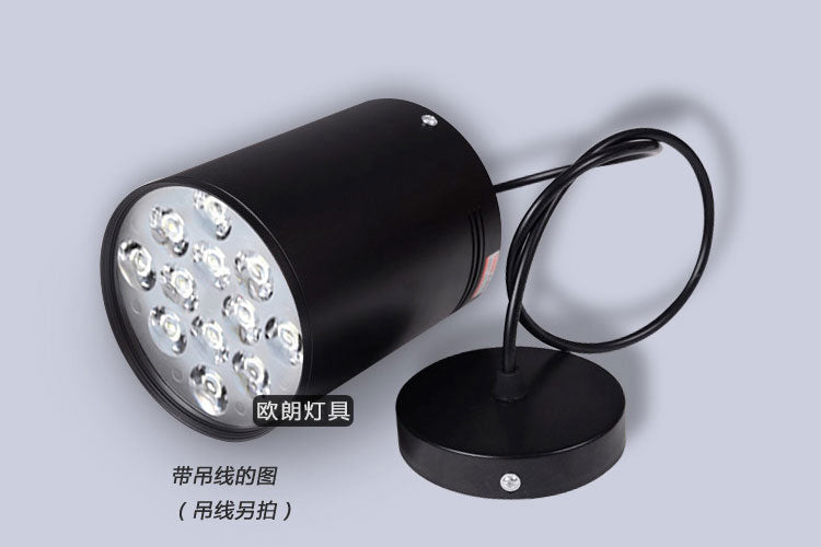 Surface Mounted LED Downlights AC110V-220V 3W/5W/7W/9W/12W/15W/18W LED Downlight With White/Black Housing Colors