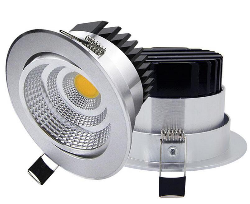 LED Downlight COB Ceiling Spot Lighting 3W 5W 7W 10W 12W Led Bulb Bedroom Kitchen Indoor Ceiling Recessed Lights AC 85-265V