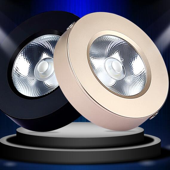 New Arrival AC220V LED Downlights 3W 5W COB Surface Mounted Downlights