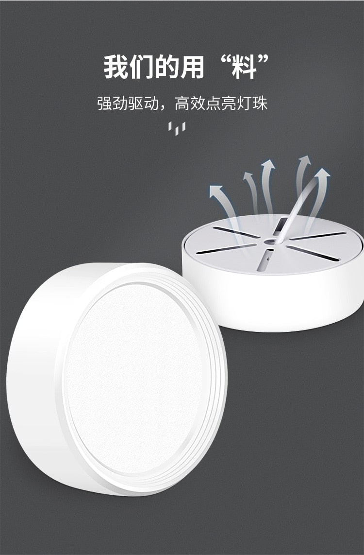 FLKL Surface Mounted Modern LED Downlight LED Spotlight 220V 110V 5/7/12/15/18W Downlight Ceiling Spotlight Fixture for Home