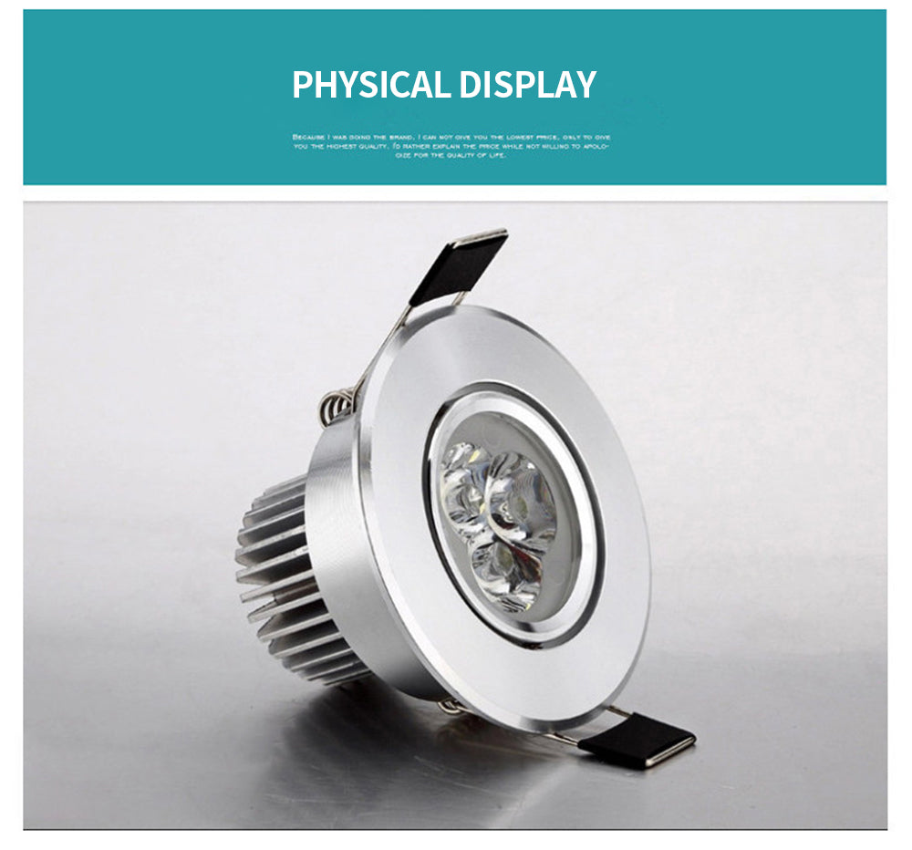 LED downlight Recessed SOPT Hot Sale 3W 6W 12W 15W 18W 24W AC220V LED Ceiling Downlight Dimmable led Downlight LED Spot Light