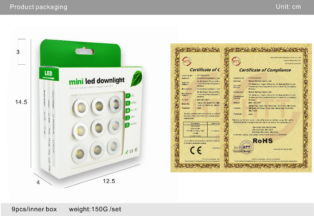 9pcs waterproof mini led light 1w outside decking lights 15mm led downlight party decoration 3-3.4V/300mA 12v 30D/120D degree