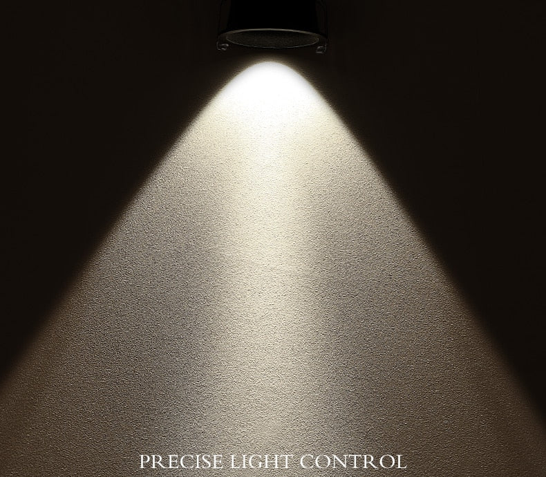 LED Downlight 10W Round Recess Lamp Home Indoor led Spot Lighting for Living Room Bedroom Lights Foyer 110V 220V Aluminum Embed