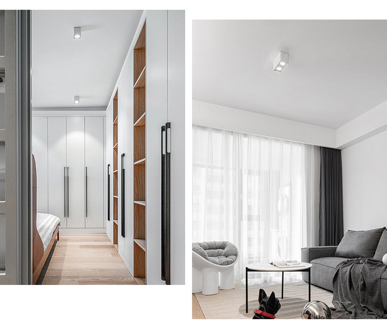 Surface Mounted LED COB Downlight 7W 14W Home Spot Light 110V 220V Dimmable Ceiling Lamp Natural White for Bedroom Lighting