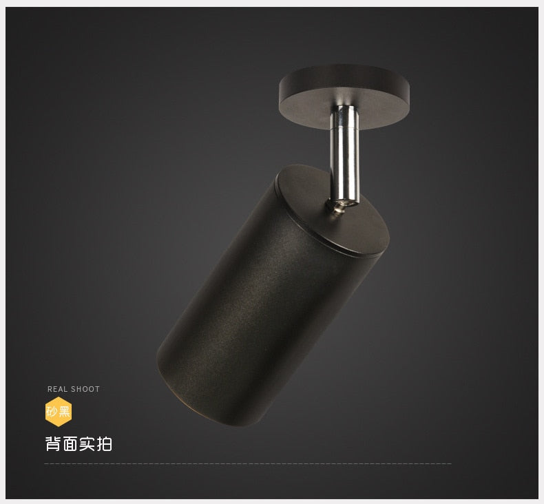 LED Downlight Dimmable 7W 10W 12W 10 PCS COB surface mounted Spot lights Led Ceiling Spot Light AC85-265V For Clothing Shop