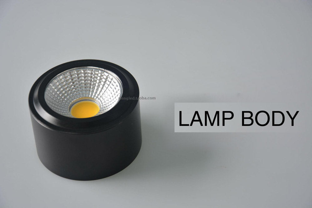 Surface Mounted LED Downlights 5W 7W 9W 12W Surface Mounted LED Downlight 110V 220V spot light Warm /Pure/ cool White