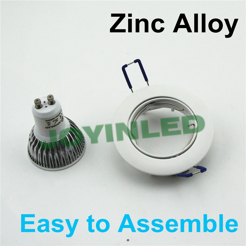 LED downlight lamp holder Cut hole 60mm Embellecedor Led Techo Gu10 Fixtures Inbouw Gu10 Spot Led Downlight Fixture