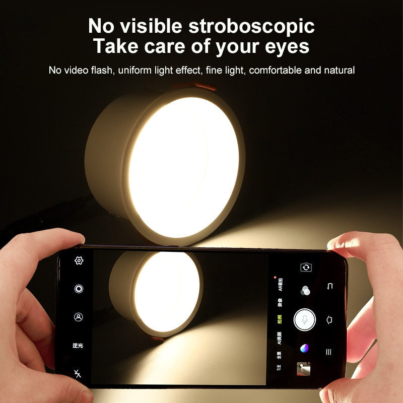 Dimmable Surface Mounted LED COB Downlight 5W/7W/9W/15W LED Lamp AC85V-265V Ceiling Spot Light with LED Driver White/Warm White