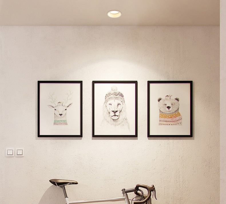 Dimmable Surface Mounted LED COB Downlight 5W/7W/9W/15W LED Lamp AC85V-265V Ceiling Spot Light with LED Driver White/Warm White