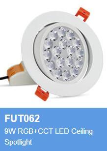 Waterproof MILIGHT FUT061 062 063 064 065 066 068 069 LED Downlight Ceiling Spotlight AC100 - 240V 6W 9W 12W 15W 18W 25W RGB+CCT