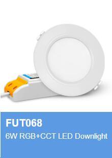 Waterproof MILIGHT FUT061 062 063 064 065 066 068 069 LED Downlight Ceiling Spotlight AC100 - 240V 6W 9W 12W 15W 18W 25W RGB+CCT