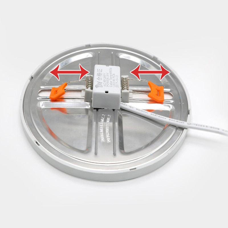 LED Panel Lights Ultra-thin Surface Downlight 6W 8W 15W 20W 220V Square Round Panel Light White/Warm Indoor Bedroom LED Light